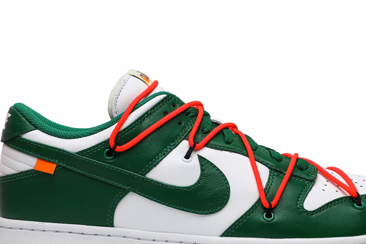 Off-White x Nike Dunk Low 'Pine Green'