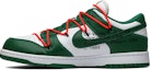 Lookbook Off-White x Nike Dunk Low 'Pine Green' CT0856-100 - Kasut Lelaki & Wanita