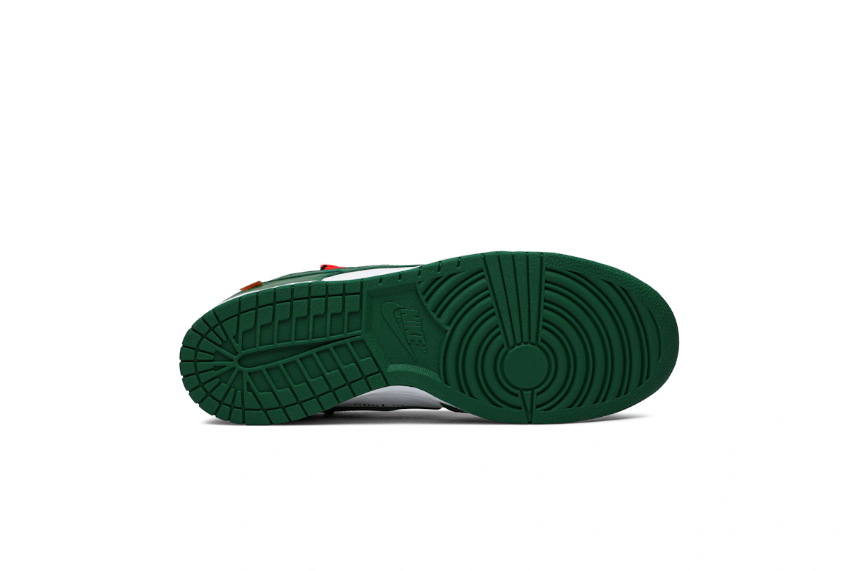 Off-White x Nike Dunk Low 'Pine Green'