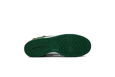Off-White x Nike Dunk Low 'Pine Green'