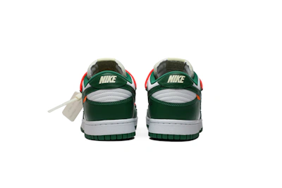 Off-White x Nike Dunk Low 'Pine Green'