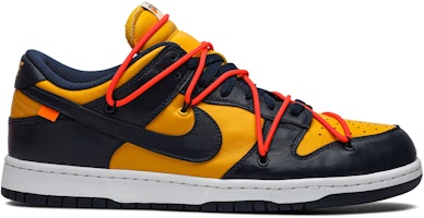 Off-White x Nike Dunk Low 'University Gold' CT0856-700 Off-White x Nike Dunk Low 'University Gold' CT0856-700