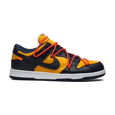 Off-White Nike Dunk Low 'University Gold'