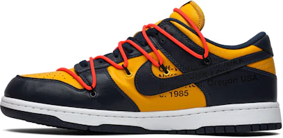 Lookbook Off-White x Nike Dunk Low 'University Gold' CT0856-700