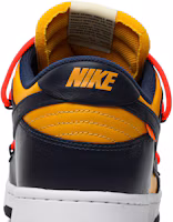 Sizing Off-White x Nike Dunk Low 'University Gold' CT0856-700