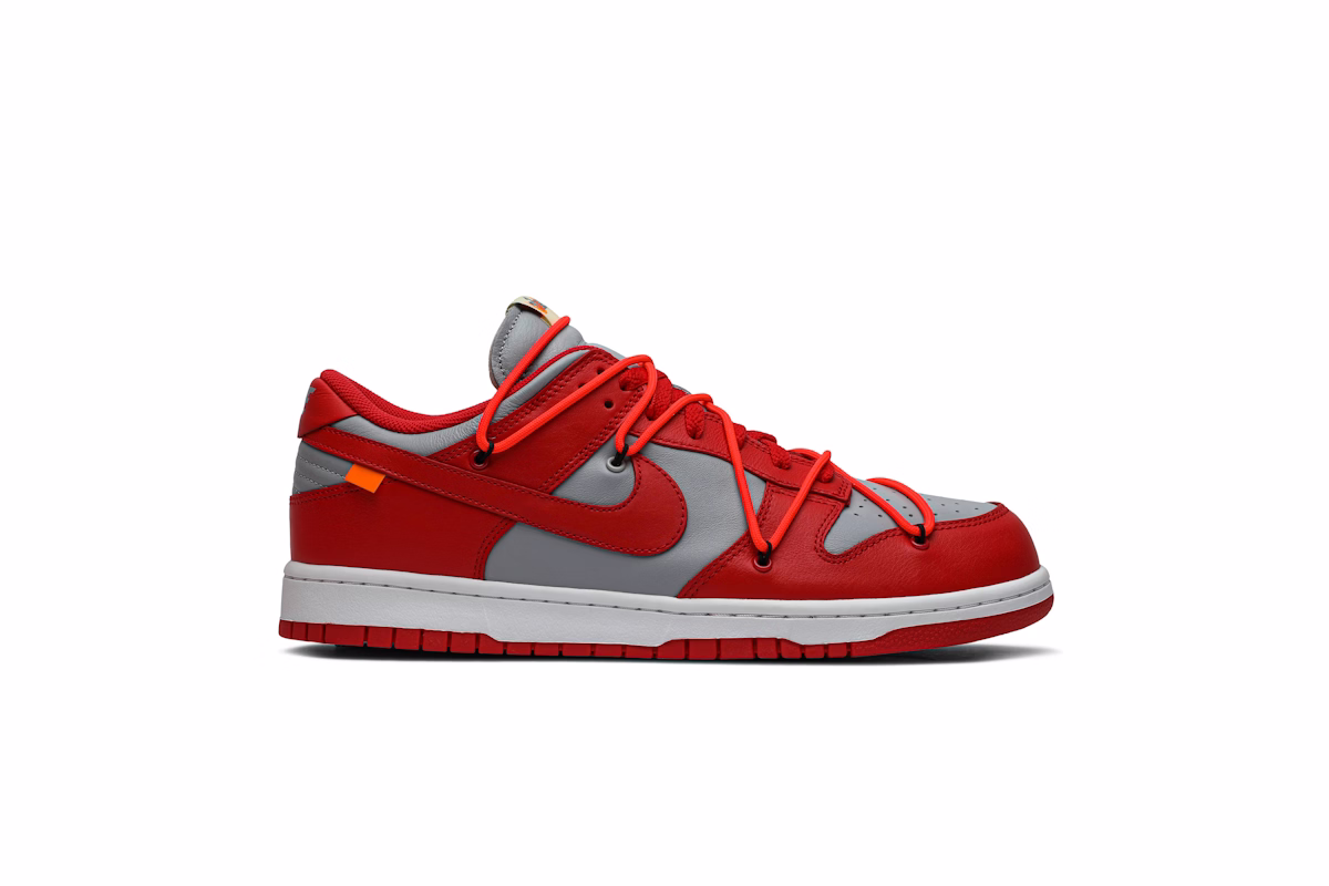 Off-White x Nike Dunk Low 'University Red'