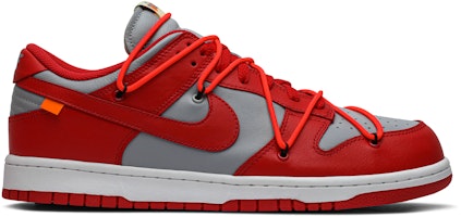 Off-White x Nike Dunk Low 'University Red' CT0856-600 Off-White x Nike Dunk Low 'University Red' CT0856-600