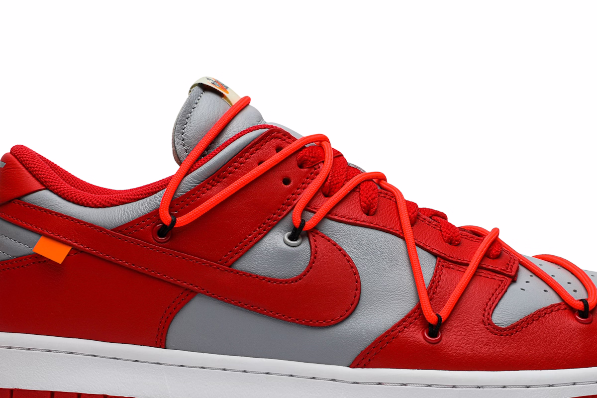 Off-White x Nike Dunk Low 'University Red'