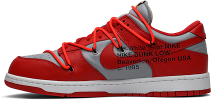 Lookbook Off-White x Nike Dunk Low 'University Red' CT0856-600