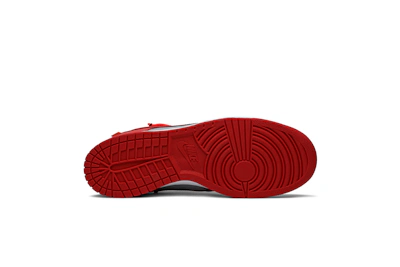 Off-White x Nike Dunk Low 'University Red'