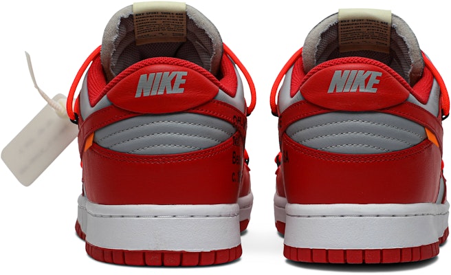 오프화이트 x 나이키 덩크 로우 '유니버시티 레드' (주걸륜 착용) CT0856-600 Details for 오프화이트 x 나이키 덩크 로우 '유니버시티 레드' (주걸륜 착용) CT0856-600