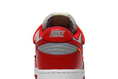 Off-White x Nike Dunk Low 'University Red'