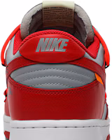 Sizing Off-White x Nike Dunk Low 'University Red' CT0856-600