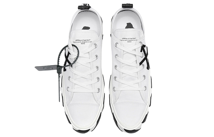 Off-White C/O Virgil Abloh Sneaker 'White Black' 圖 4