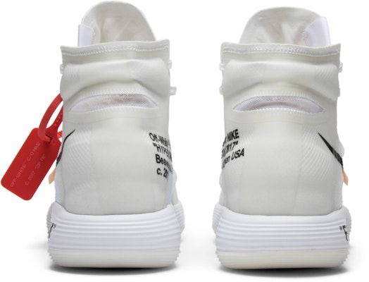 Off-White x Nike React Hyperdunk Flyknit 'The Ten' 2017 AJ4578-100 Details for Off-White x Nike React Hyperdunk Flyknit 'The Ten' 2017 AJ4578-100