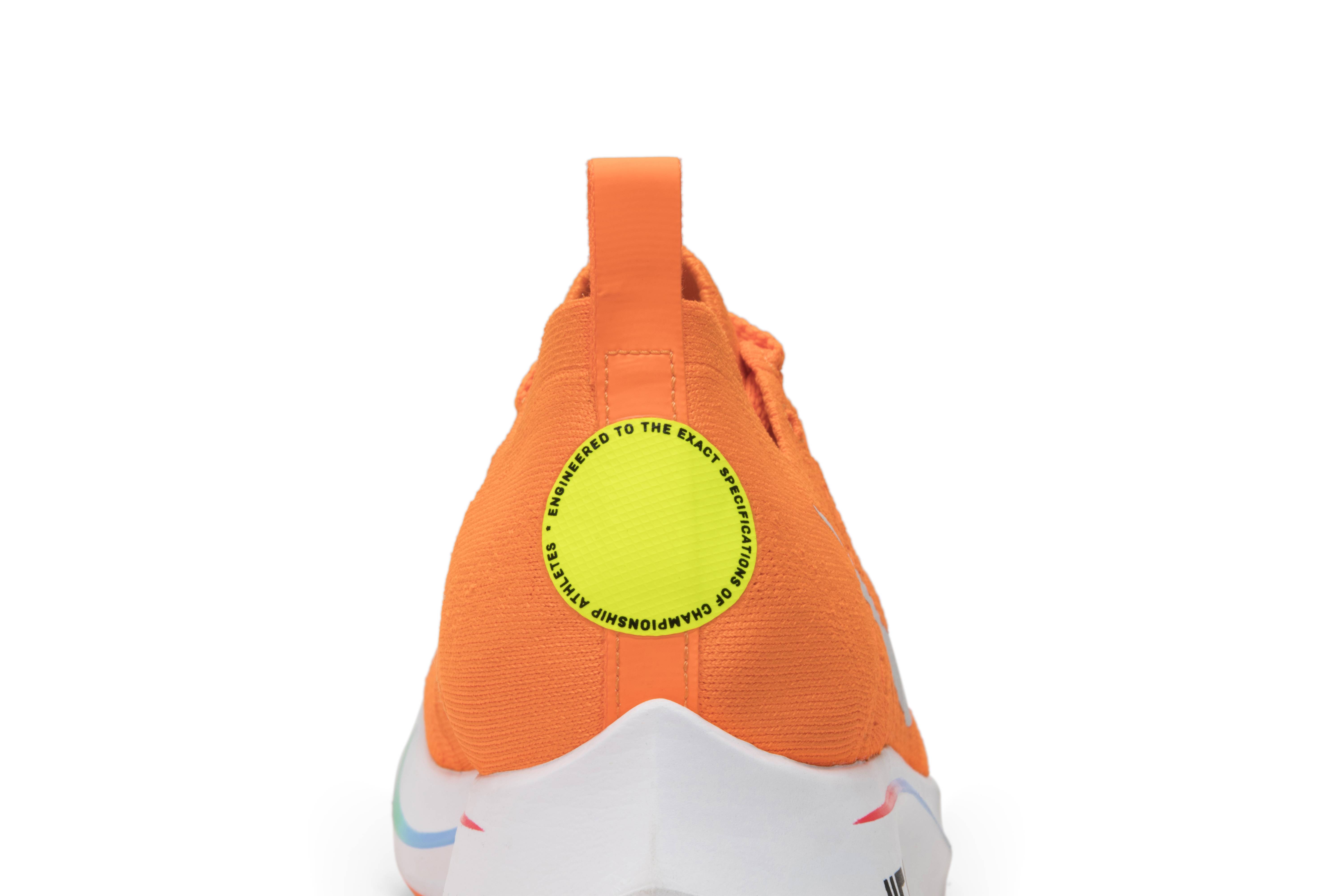 Sizing Off-White x Nike Zoom Fly Mercurial Flyknit 'Total Oranye' AO2115-800