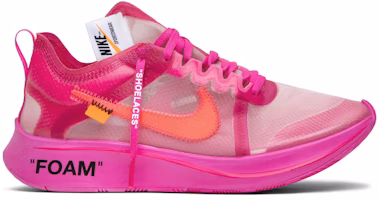 Off-White x Nike Zoom Fly SP 'Tulip Pink' AJ4588-600 Off-White x Nike Zoom Fly SP 'Tulip Pink' AJ4588-600