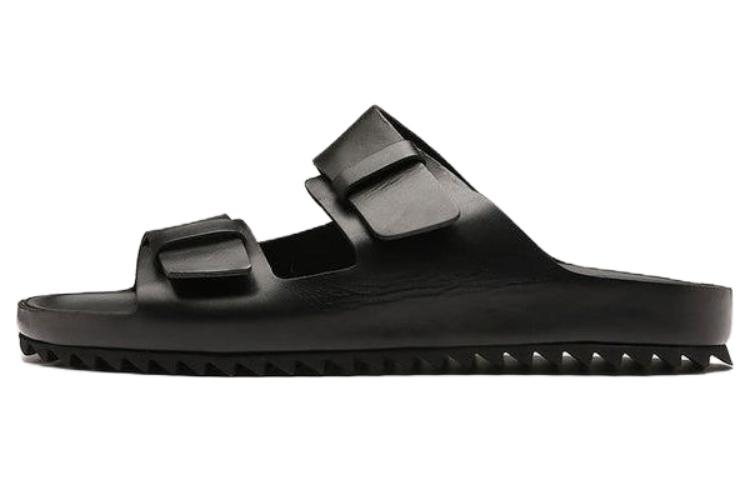 Buy Officine Creative Agorà 黑色脚趾环拖鞋 OCUAGOR002SPSOI1000