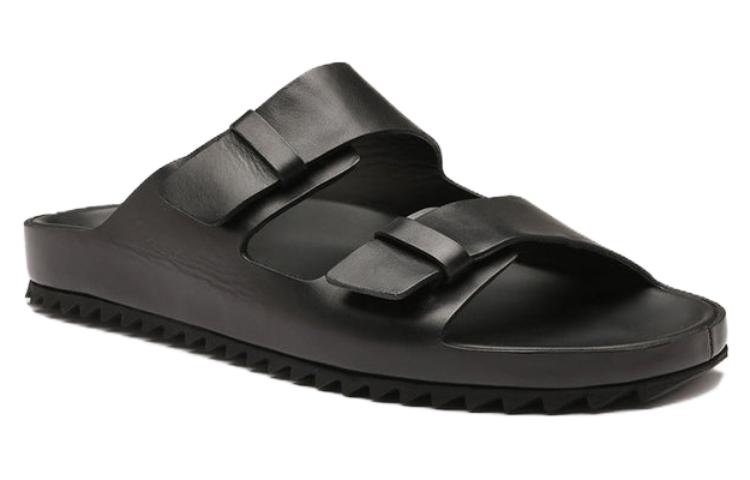 Order Officine Creative Agorà 黑色脚趾环拖鞋 OCUAGOR002SPSOI1000