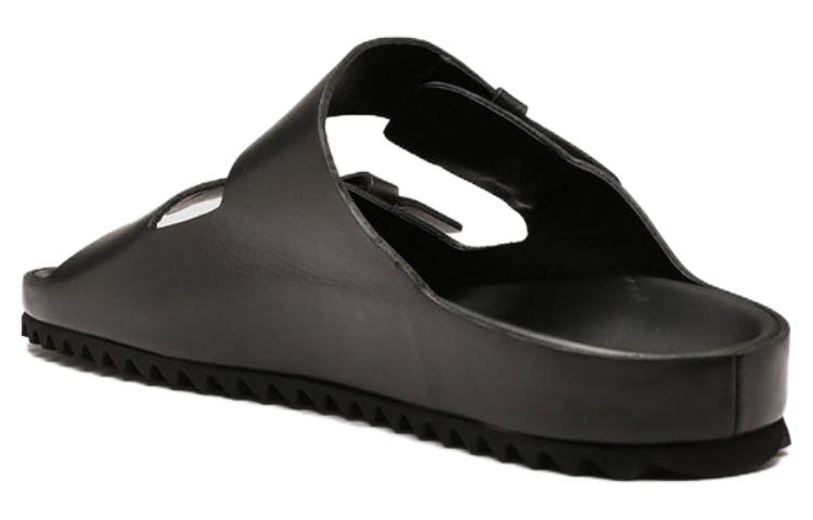 Lookbook Officine Creative Agorà 黑色脚趾环拖鞋 OCUAGOR002SPSOI1000