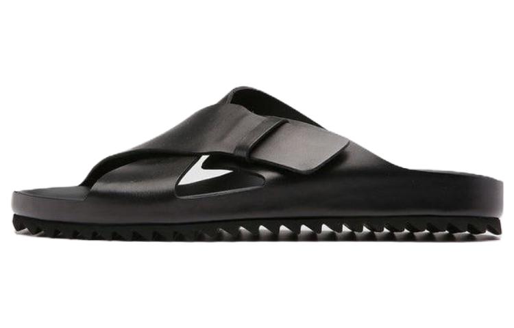Officine Creative Agorà Slide 'Black Leather'