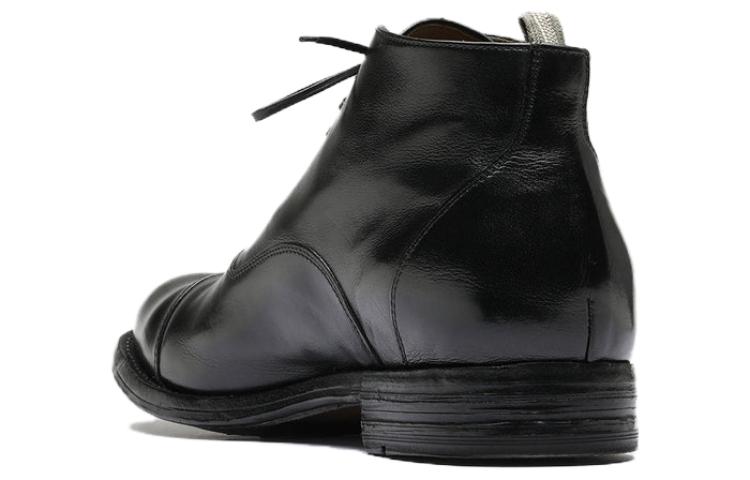 Shop 오피치네 크리에이티브 블랙 앵클부츠 (Officine Creative Black Ankle Boots) OCUBALA009AERBU1000