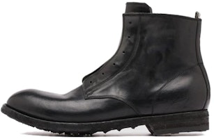 Officine Creative Ankle Boot 'Black Leather Comfort Casual' OCUARBU022NOVAK1000 Officine Creative Ankle Boot 'Black Leather Comfort Casual' OCUARBU022NOVAK1000