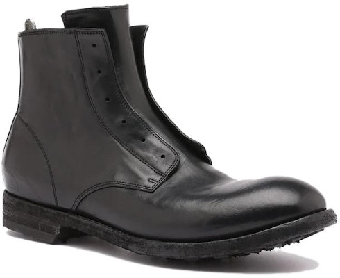 Officine Creative 黑色皮革舒适休闲短靴 OCUARBU022NOVAK1000 Order Officine Creative 黑色皮革舒适休闲短靴 OCUARBU022NOVAK1000