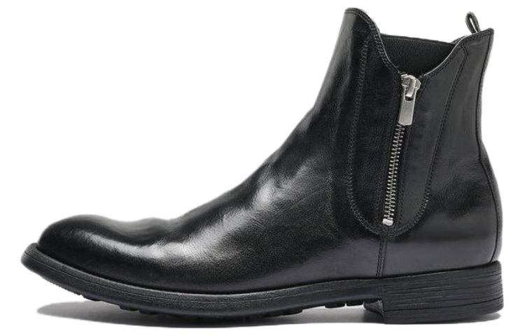 Officine Creative Ankle Boot 'Black Zip' OCUCHRO044IGNIS1000