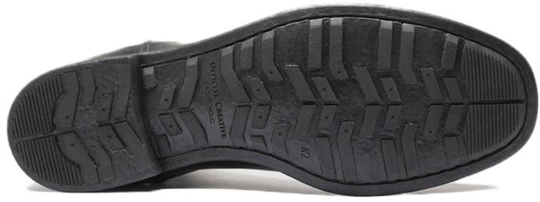 Officine Creative 皮革便捷拉鍊設計短靴 男款黑色 Purchase Officine Creative 皮革便捷拉鍊設計短靴 男款黑色