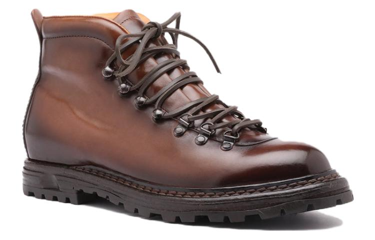 Order Officine Creative Ankle Boot 'Brown Fashion Comfort' OCUARTI001AERCAH203