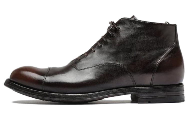 Officine Creative Ankle Boot 'Dark Brown Fashion' OCUBALA009BUVUDD222