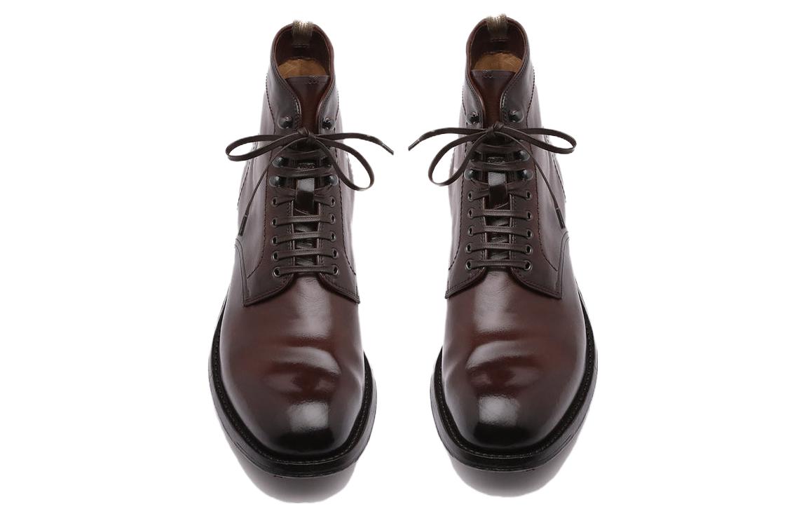 Order オフィチーネクリエイティブ  茶アンクルブーツ OCUBALA003AERBUD211