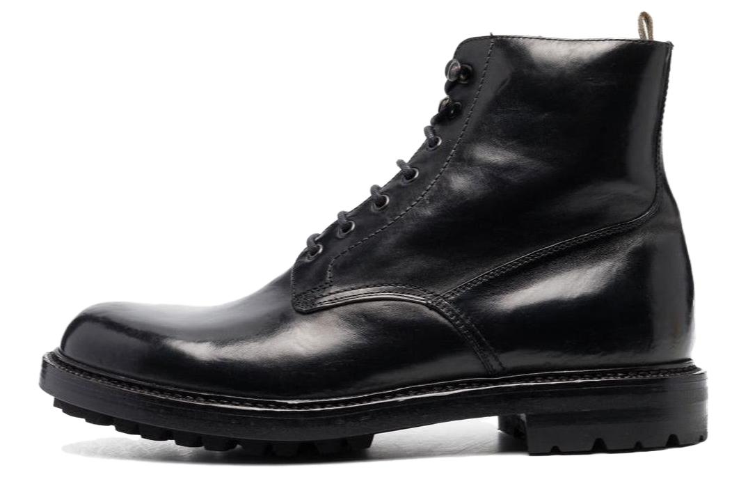 Officine Creative Ankle Boot 'Lacquer Black Fashion Strap' BRISTOL003AEROCANYO1000