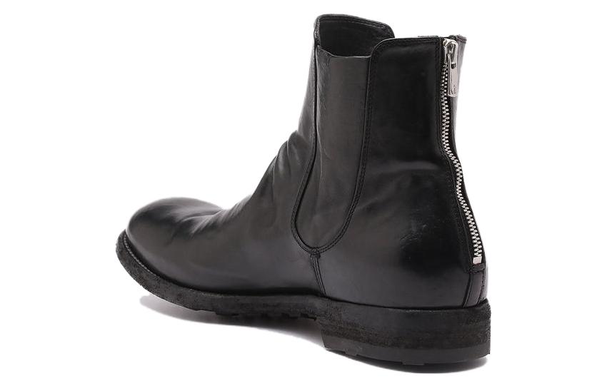 Lookbook Officine Creative Arbus 皮革 舒適休閒 短中筒 切爾西靴 男款 黑色