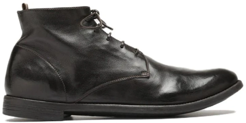 Officine Creative Arc 皮革 圓頭系帶 短靴 男款 深棕色 Order Officine Creative Arc 皮革 圓頭系帶 短靴 男款 深棕色