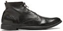 Order Officine Creative Arc 皮革 圓頭系帶 短靴 男款 深棕色