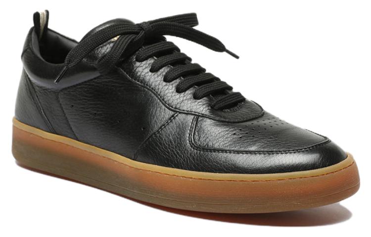 Order Officine Creative Asset 001 皮革 時尚百搭 低幫 板鞋 男款 黑色