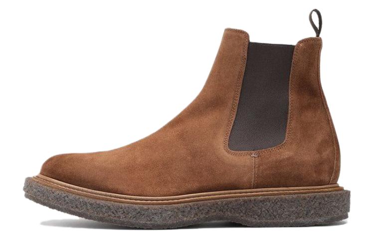 Officine Creative Bullet Chelsea Boot 'Brown Suede'