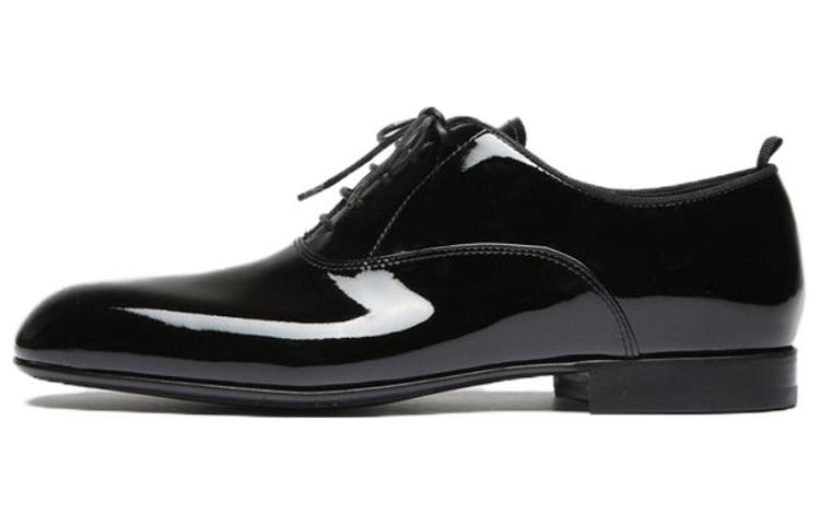 Officine Creative Cap-Toe Oxford 'Black Patent' OCUHARY004VERN11000