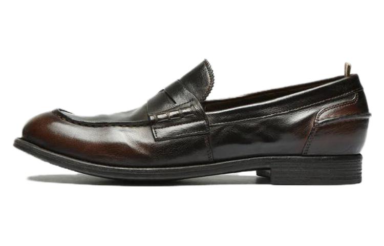 Officine Creative Casual 'Brown Loafers' OCUCHRO144IGN41M579