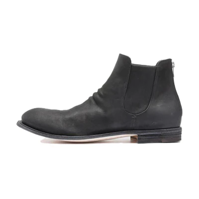 Officine Creative Chelsea Boot 'Black Leather'
