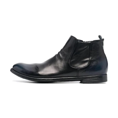 Officine Creative Chelsea Boot 'Black Leather'