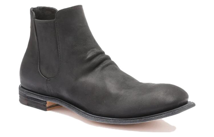 Order Officine Creative Sepatu Boot Chelsea 'Kulit Hitam' OCUDURG004STRAC1000