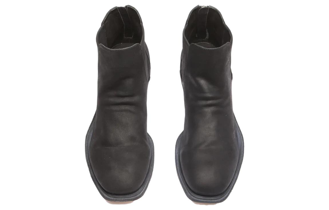 Shop Officine Creative Sepatu Boot Chelsea 'Kulit Hitam' OCUDURG004STRAC1000