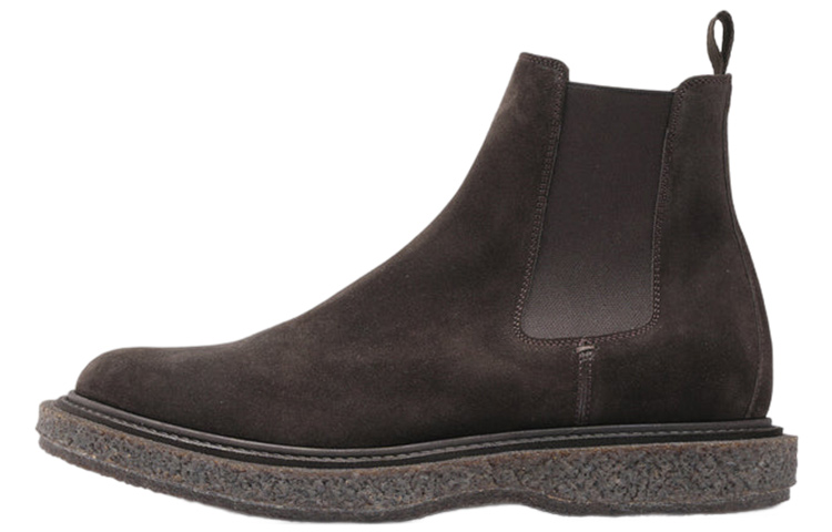 Officine Creative Chelsea Boot 'Brown Round Toe Slip-On' OCUBULLO02L1C37G110