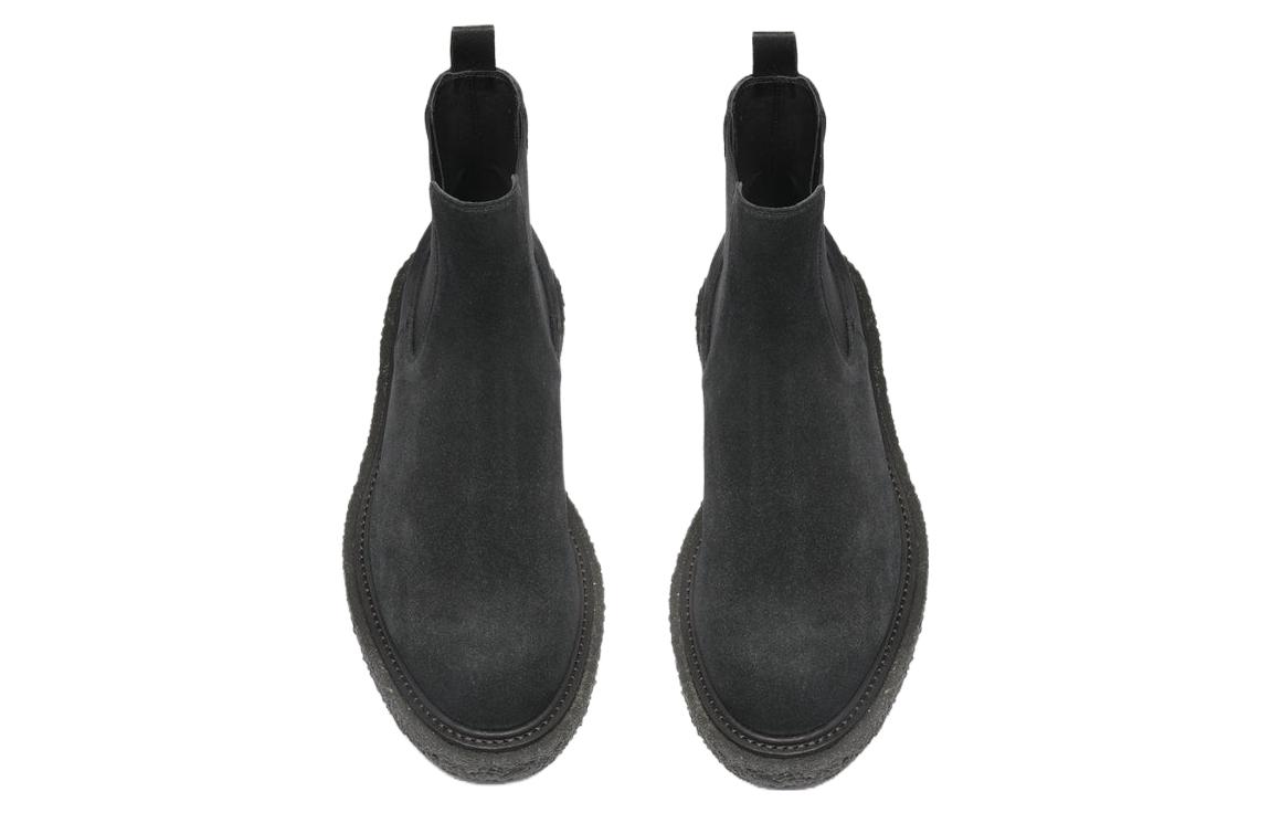 Lookbook Officine Creative 絨面 時尚潮流 短筒 切爾西靴 男款 黑色