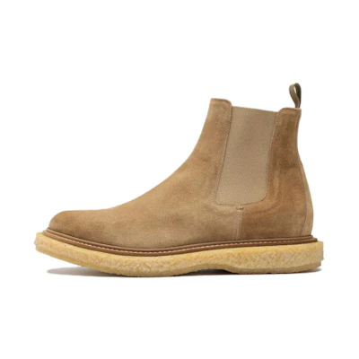 Officine Creative Chelsea Boot 'Suede Fashion Trend Grey-Brown'