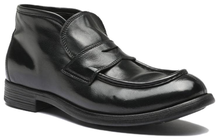 Order オフィチーネクリエイティブ レザー スリッポンブーツ (黒) OCUCHRO027IGNIS1000