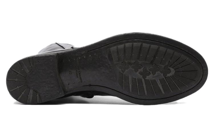 Purchase Officine Creative Hive 皮革拉鍊圓頭時尚短靴 男款 黑色